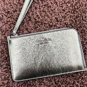 Kate Spade Green Metallic Wallet